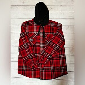 Men’s Howitzer Hooded Flannel